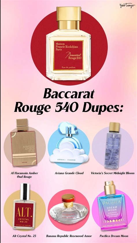 baccarat perfume 540 dupe|baccarat rouge 540 smells like.